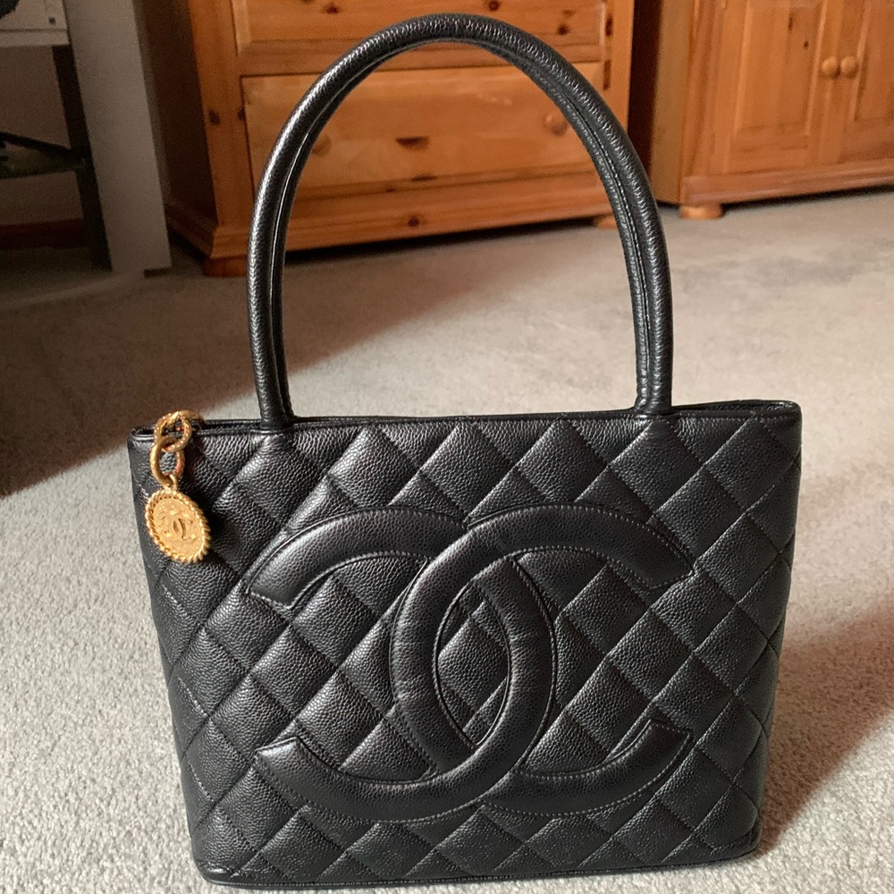 Chanel Medallion Caviar Bag